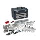 GEARWRENCH Mechanics Tool Set in 3 Drawer Storage Box 232 pc