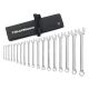 GEARWRENCH SAE Combination Wrench Set w/ Roll (18-Piece)