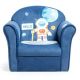 Costway Blue Kids Astronaut Sofa Children Armrest Couch Upholstered Chair