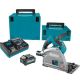 Makita 40Vs max XGT Lithium-Ion Brushless Cordless 6-1/2 in. Plunge Circular Saw Kit, AWS Capable, (4.0Ah)