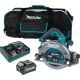Makita 40V max XGT Brushless Cordless 7-1/4 in. Circular Saw Kit w/ Guide Rail Compatible Base, AWS Capable (4.0Ah)
