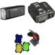 Godox AD200Pro TTL Pocket Flash Kit w/ Canon Trigger and Barndoors