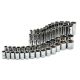 Husky 1/2-in Drive SAE and Metric Socket Set (52-Piece)