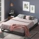 Zinus Joseph Modern Studio 6 in. Platforma Low Profile Bed Frame, Queen