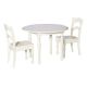 Powell Company Perry Cream 3-Piece Table and Chair Set