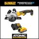 DEWALT ATOMIC 20V MAX Cordless Brushless 4-1/2 in. Circular Saw and 20V MAX POWERSTACK Compact Battery Starter Kit