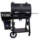 OKLAHOMA JOE'S Rider 1200 DLX Pellet Grill and Smoker in Black with 1