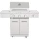 KitchenAid 3-Burner Propane Gas Grill in Stainless Steel with Ceramic Sear Side Burner