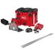 Milwaukee M18 FUEL 18-Volt Lithium-Ion Brushless Cordless 6-1/2 in. Plunge Track Saw Kit with 106 in. Track Saw Guide Rail