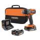 RIDGID 18V SubCompact Brushless Cordless 1/2 in. Hammer Drill Kit with (2) 2.0 Ah Batteries, Charger, and Bag