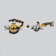 DEWALT Atomic 20-Volt MAX Lithium-Ion Cordless Brushless 4-1/2 in. Circular Saw & 6-1/2 in. Circ Saw w/1.7Ah Battery & Charger