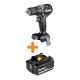 Makita 18V LXT Sub-Compact Lithium-Ion Brushless Cordless 1/2 in. Hammer Driver Drill (Tool Only) and 18V LXT Battery 5.0Ah
