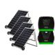 NATURE'S GENERATOR 3600-Watt Solar Powered Portable Generator w/ 4 Solar Panels and Power Pod