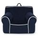 Costway Navy Velvet Fabric Kids Sofa Toddler Foam Filled Armchair Baby Perfect Gift