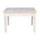 International Concepts - Unfinished Storage Kid's Table