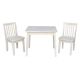 International Concepts Ready to Finish 3-Piece Mission Juvenile Table Set