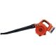 BLACK+DECKER 120 MPH 90 CFM 40-Volt MAX Lithium-Ion Cordless Handheld Leaf Sweeper with 1.5Ah Battery and Charger Included