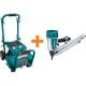 Makita 5.2Gallon 3.0 HP Electric Single Tank Air Compressor w/ bonus 3-1/2 in. 21-Degree Pneumatic Full Round Framing Nailer