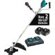 Makita 18 Volt X2 36 Volt LXT Lithium Ion Brushless Cordless Brush Cutter Kit 5 0 Ah
