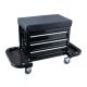Mechanic's Roller Seat w/ Drawers and Side Trays