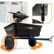 OXCART OxCart 12 cu. ft. to 14 cu. ft. Lift-Assist and Swivel ATV Dump Cart w/ ATV-Grade OTR Tires