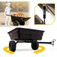 OXCART OxCart Green Thumb 12 cu. ft. Lift-Assist and Swivel Dump Cart w/ Run-Flat Tires