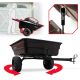 OXCART OxCart Green Thumb 12-cu. ft. Lift-Assist and Swivel Dump Cart