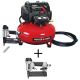 Porter-Cable 6 Gal. Portable Electric Air Compressor and 18-Gauge Brad Nailer Combo Kit with Bonus 23-Gauge 1-3/8 in. Pin Nailer