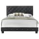 Suffolk Black Queen - Panel Bed