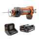 RIDGID 18V Drywall Cut-Out Tool Kit with 2.0 Ah Battery and Charger