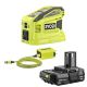 RYOBI 150-Watt Push Start Power Source and Charger for ONE+ 18-Volt Battery with 2.0 Ah Battery