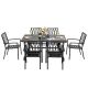 Nuu Garden 7-pc Iron Dining Set