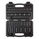 TEKTON 3/8 in. Drive 6-Point Impact Socket Set, 33-pc (1/4 in. - 1 in.)