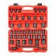 TEKTON 1/2-inch Drive 6-Point Impact Socket Set, 45-Piece (5/16-inch - 1-1/4-inch - 8 mm - 32 mm)