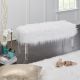 Silverwood Furniture Reimagined - Vanessa White Fur Storage Bench