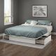South Shore Gramercy Pure White Full/Queen Platform