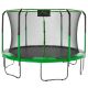 SKYTRIC 11 ft. Trampoline w/ Top Ring Enclosure System equipped w/ the Easy Assemble Feature