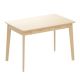 FUFU&GAGA 21.7-in. H Retangular Burlywood Wood 2-Drawer Computer Desk