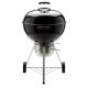 Weber 22 in. Original Kettle Premium Charcoal Grill in Black w/ Built-In Thermometer