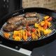 Weber 22 in. Performer Premium Charcoal Grill in Black with Built-In Thermometer and Digital Timer
