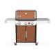 Weber Genesis E-325s 3-Burner Propane Gas Grill in Copper w/ Built-In Thermometer