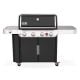 Weber Genesis E-435 4-Burner Propane Gas Grill in Black w/ Side Burner