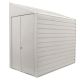 Arrow Yard Saver 4-ft W x 7-ft D White Galvanized Metal Storage Shed