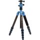MeFOTO GlobeTrotter Carbon Fiber Travel Tripod Kit (Blue)