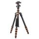 K&F Concept BA225 Carbon Fiber Tripod with Ball Head