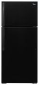 Whirlpool - 14.3 Cu. Ft. Top-Freezer Refrigerator - Black WRT314TFDB