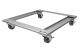 Caster Kit for Hestan 24in. Outdoor Refrigerators - Stainless steel
