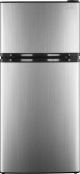 Insigniaâ„¢ - 4.3 Cu. Ft. Top-Freezer Refrigerator - Stainless steel