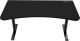 Arozzi - Arena Gaming Desk - Pure Black