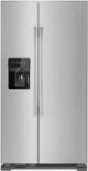 Amana - 21.4 Cu. Ft. Side-by-Side Refrigerator - Stainless steel